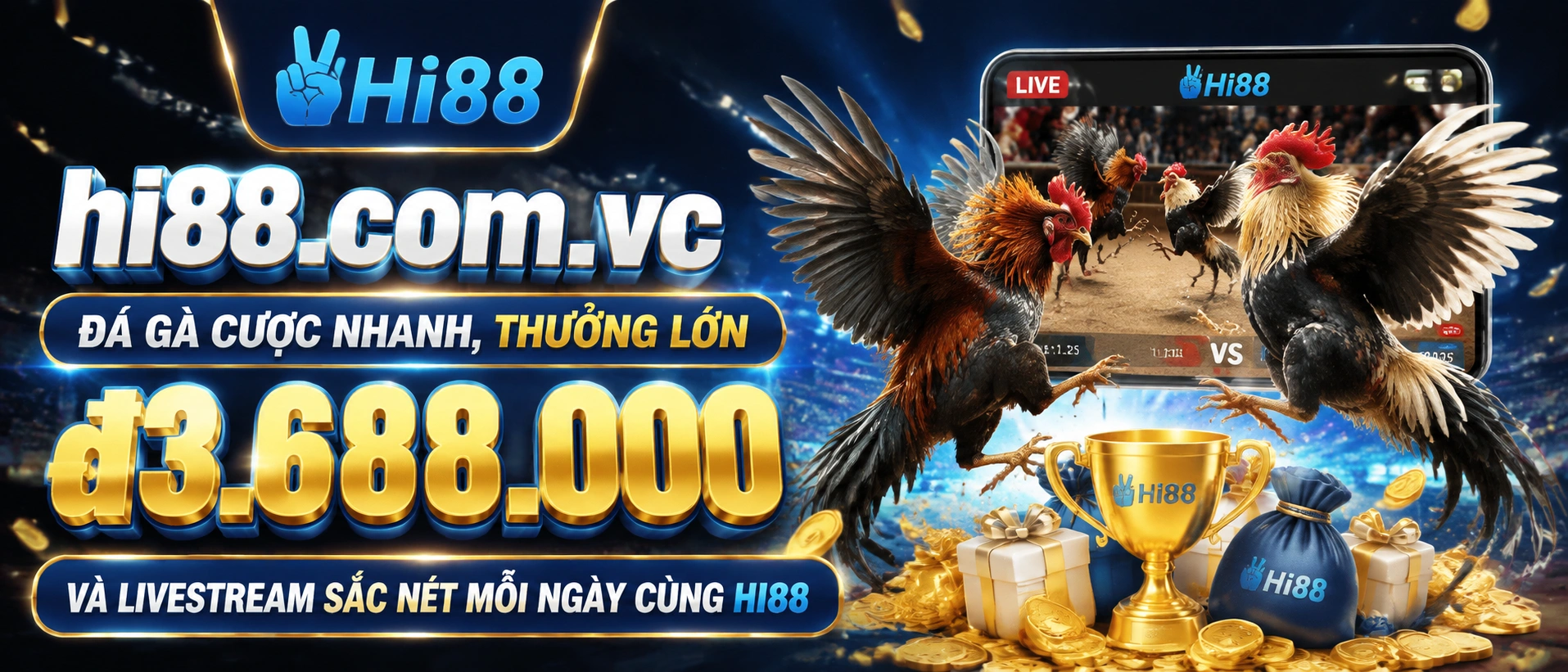 Đá Gà Trực Tiếp khu live giải trí