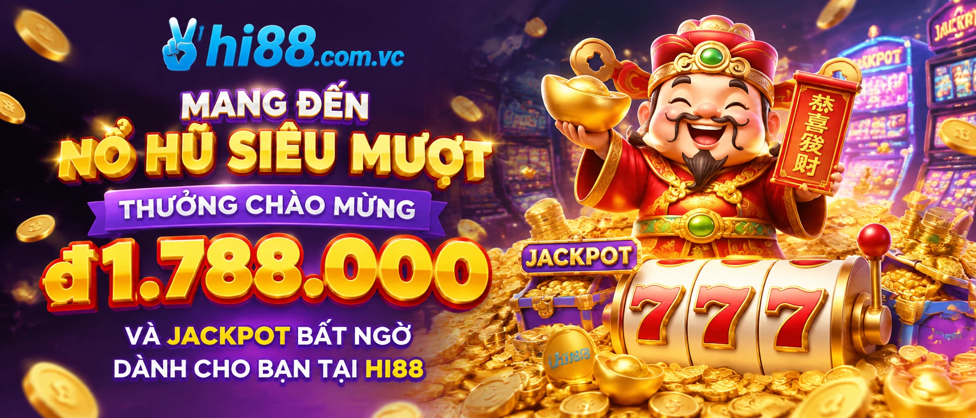 Hình minh họa số liệu thưởng và giao diện slot HI88