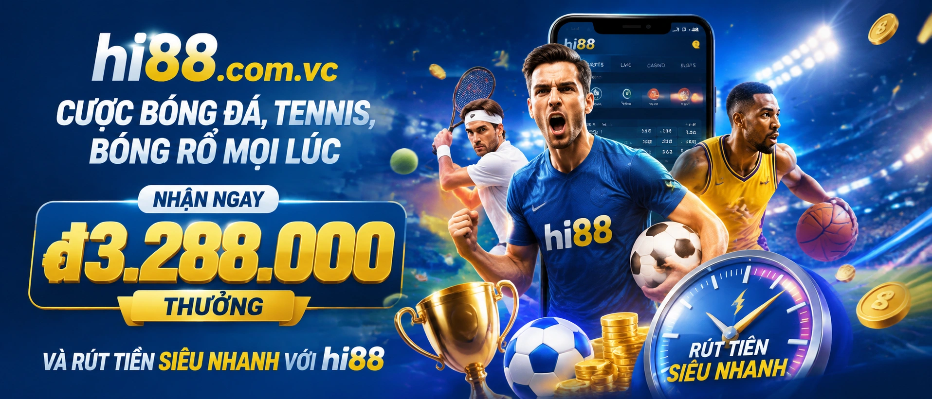 Giao diện HI88 trên thiết bị di động